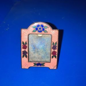 Mini Brass Cloisonné easel picture Frame